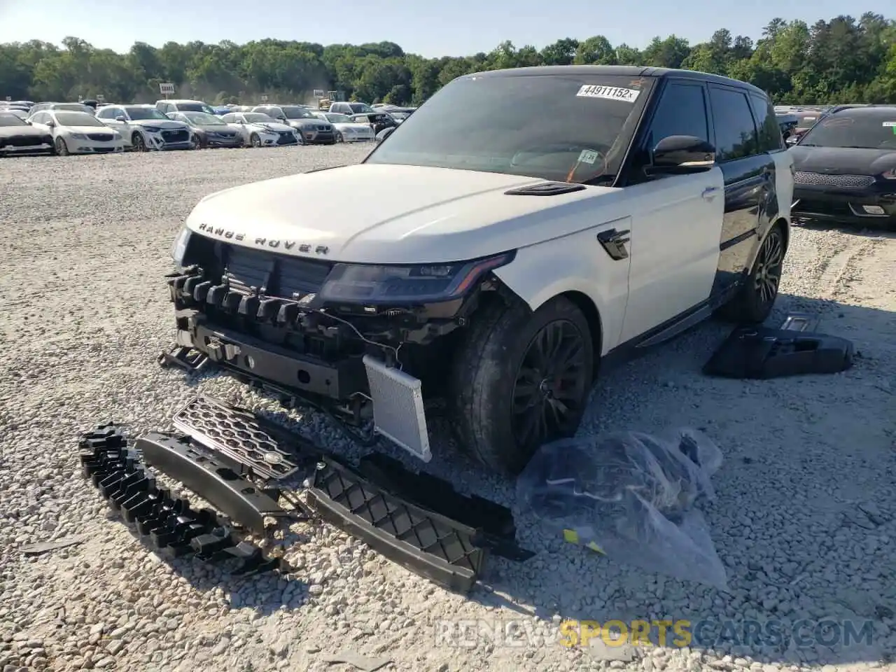 2 Фотография поврежденного автомобиля SALWR2RV0KA846032 LAND ROVER RANGEROVER 2019