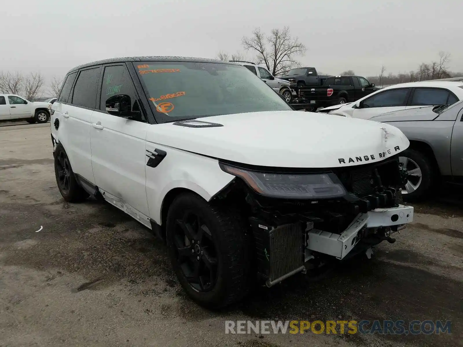 1 Photograph of a damaged car SALWR2RV1KA818627 LAND ROVER RANGEROVER 2019