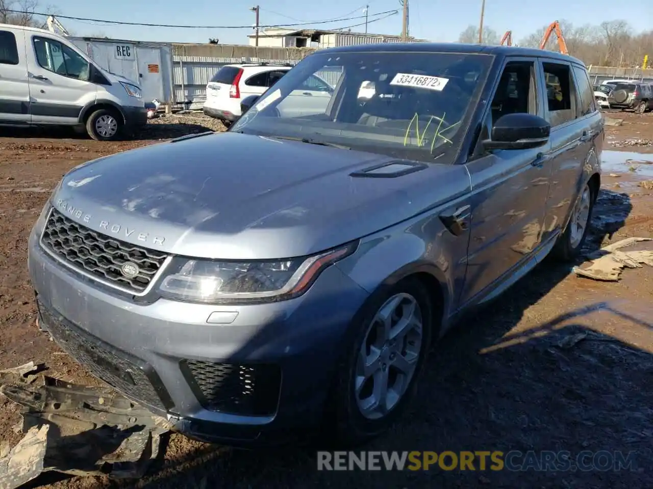 2 Photograph of a damaged car SALWR2RV1KA832804 LAND ROVER RANGEROVER 2019