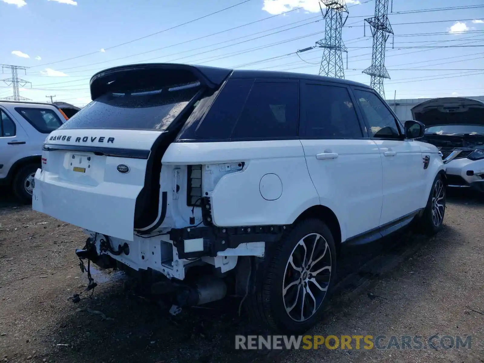 4 Фотография поврежденного автомобиля SALWR2RV1KA839011 LAND ROVER RANGEROVER 2019