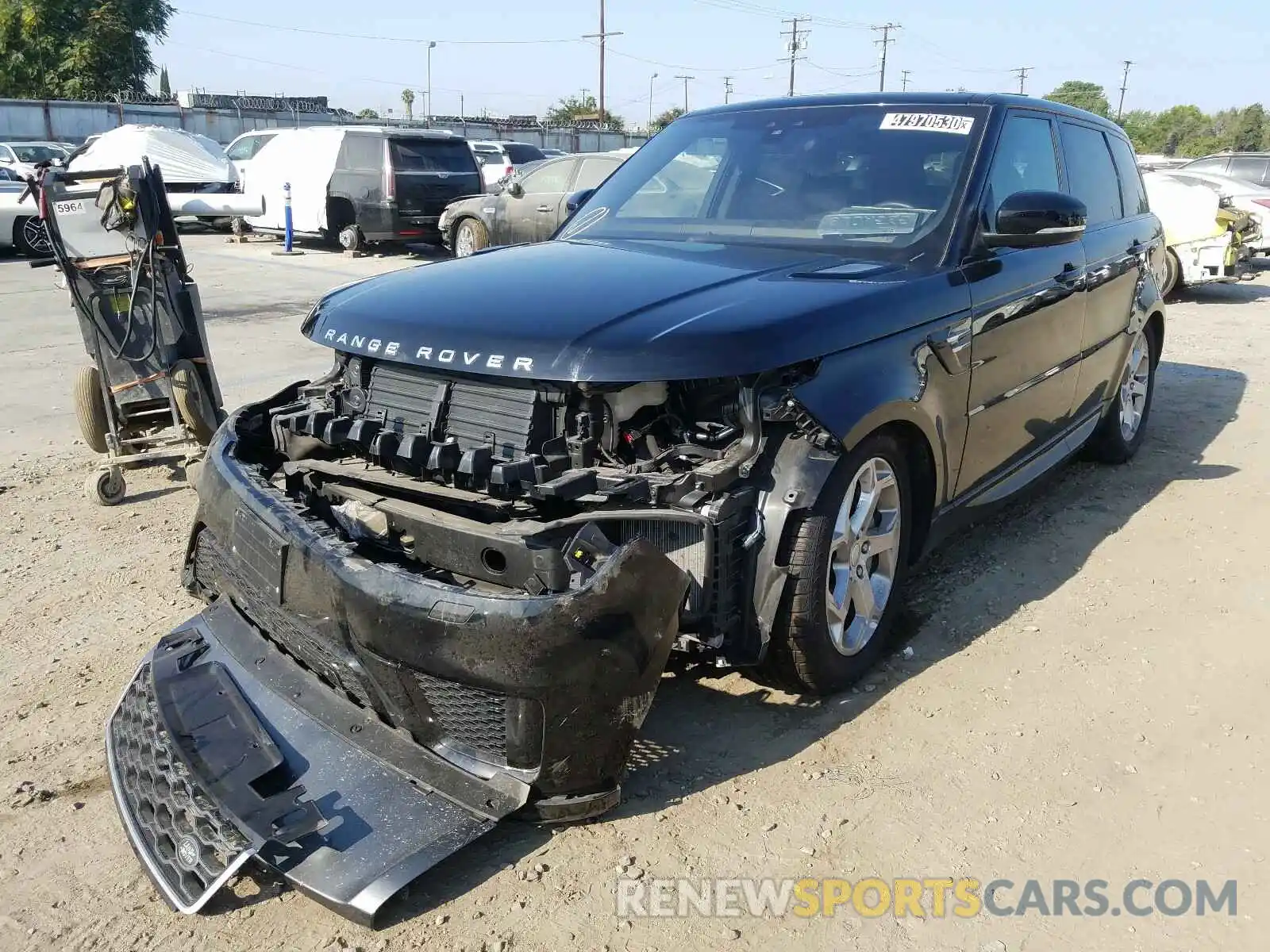 2 Photograph of a damaged car SALWR2RV1KA840627 LAND ROVER RANGEROVER 2019