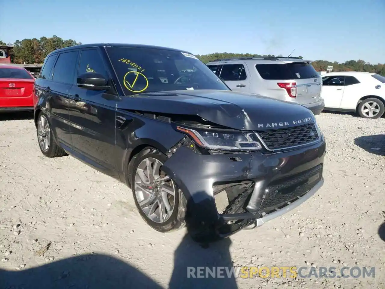 1 Photograph of a damaged car SALWR2RV2KA822718 LAND ROVER RANGEROVER 2019