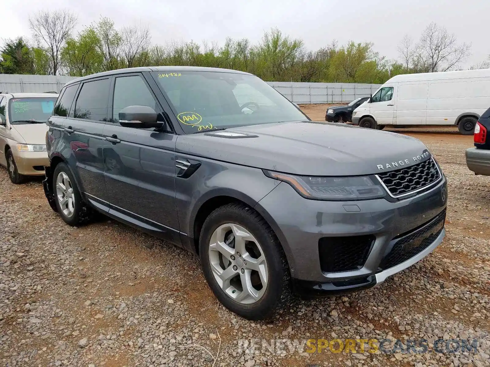 1 Photograph of a damaged car SALWR2RV3KA814983 LAND ROVER RANGEROVER 2019