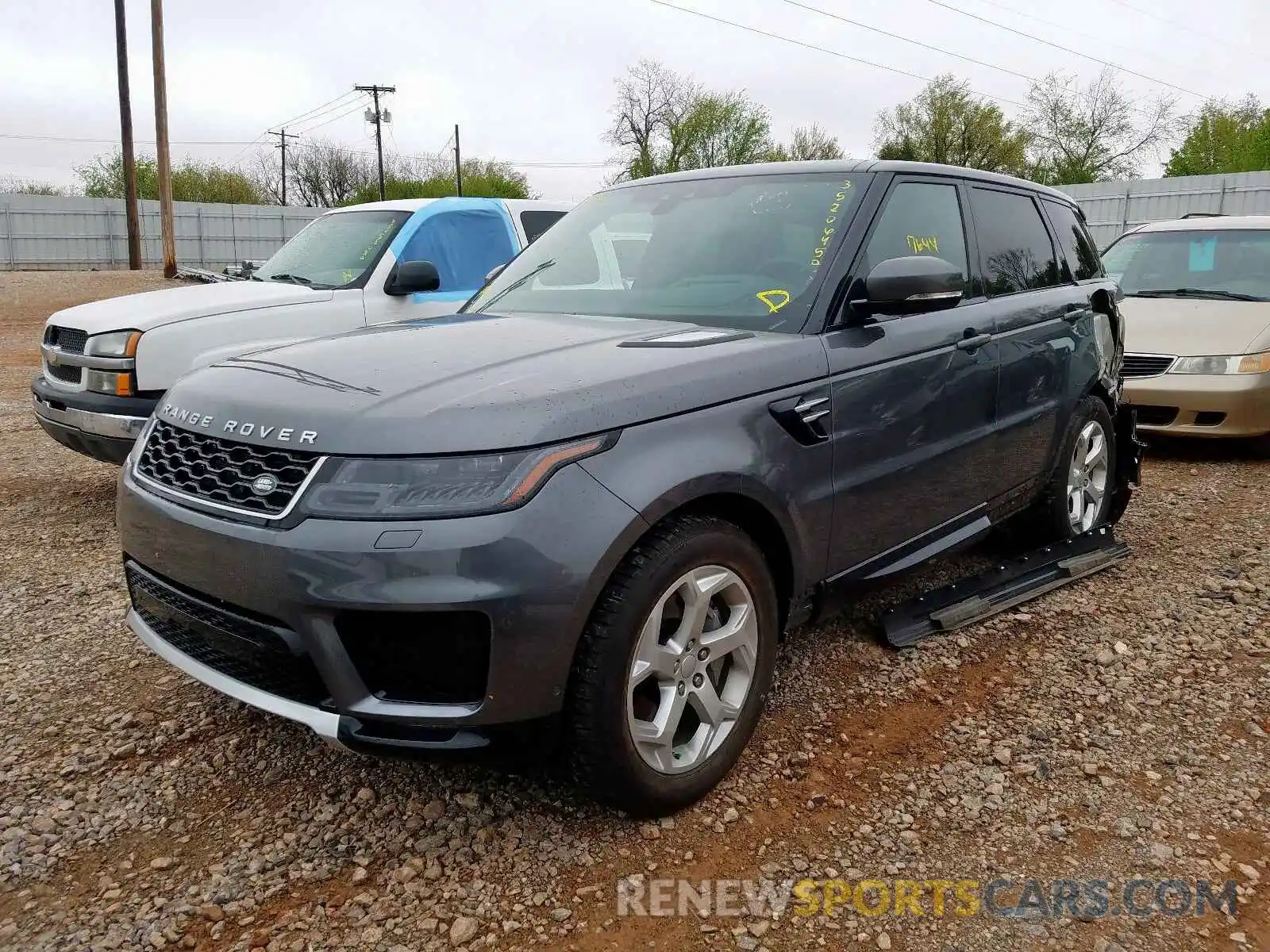 2 Фотография поврежденного автомобиля SALWR2RV3KA814983 LAND ROVER RANGEROVER 2019