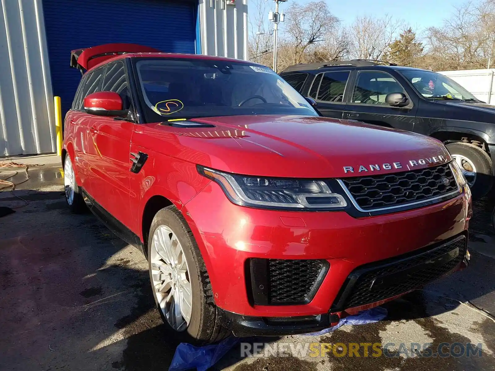 1 Photograph of a damaged car SALWR2RV3KA827085 LAND ROVER RANGEROVER 2019