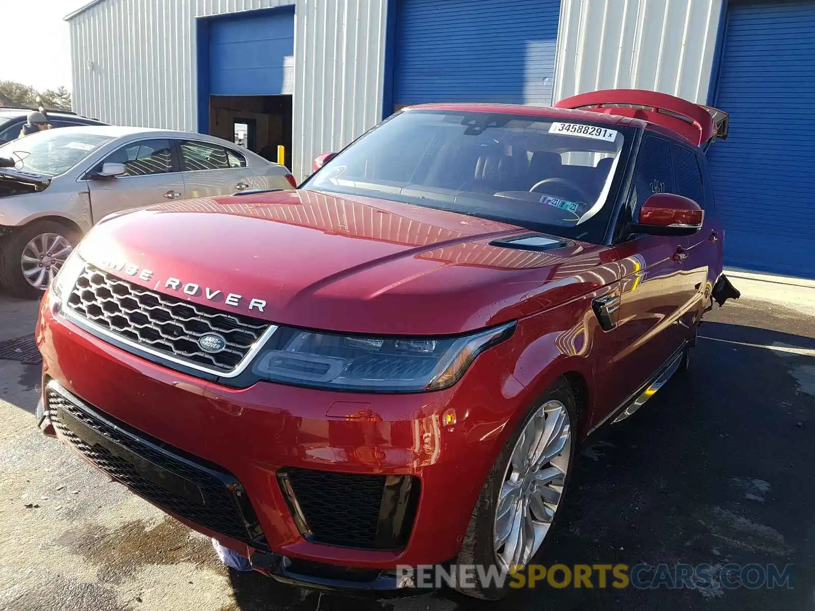 2 Photograph of a damaged car SALWR2RV3KA827085 LAND ROVER RANGEROVER 2019