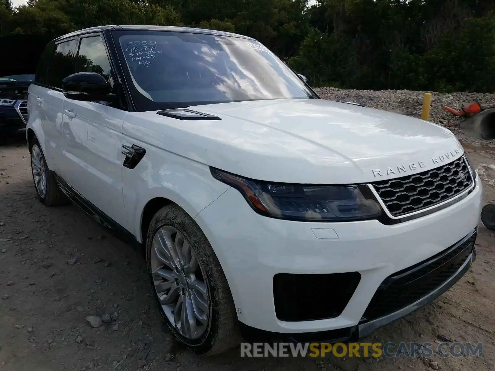 1 Photograph of a damaged car SALWR2RV3KA827717 LAND ROVER RANGEROVER 2019