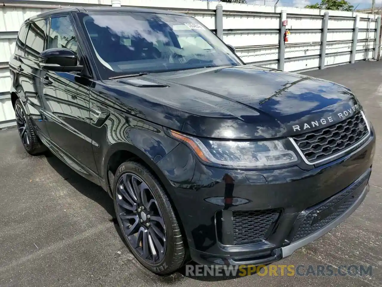 1 Photograph of a damaged car SALWR2RV4KA827497 LAND ROVER RANGEROVER 2019