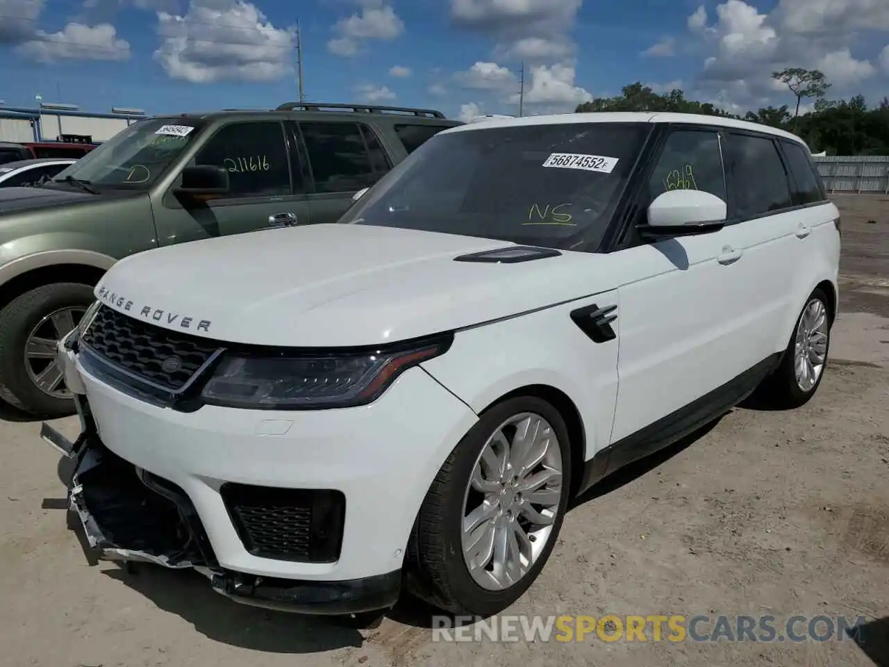 2 Photograph of a damaged car SALWR2RV4KA847541 LAND ROVER RANGEROVER 2019