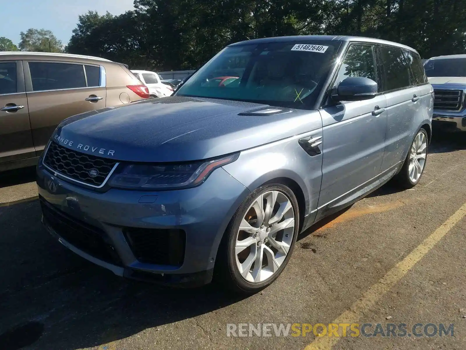 2 Photograph of a damaged car SALWR2RV5KA415010 LAND ROVER RANGEROVER 2019