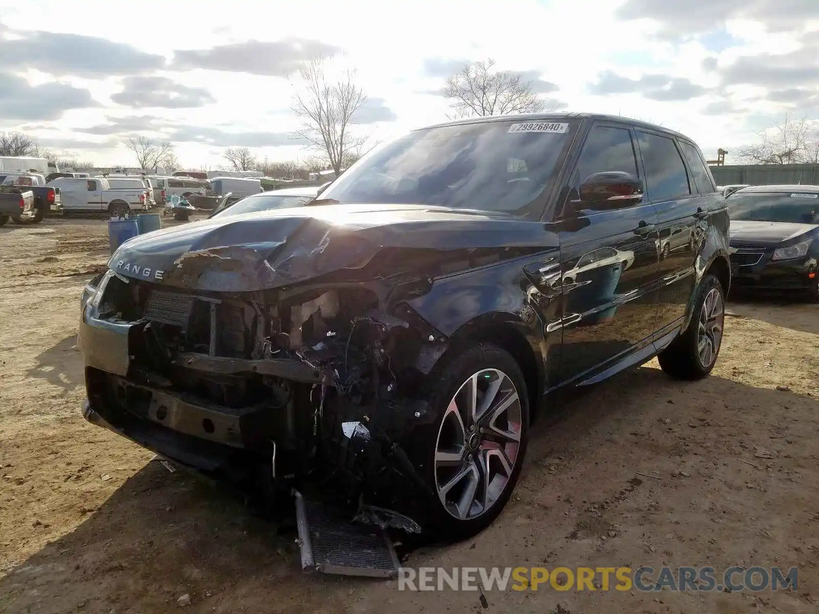 2 Photograph of a damaged car SALWR2RV5KA815536 LAND ROVER RANGEROVER 2019