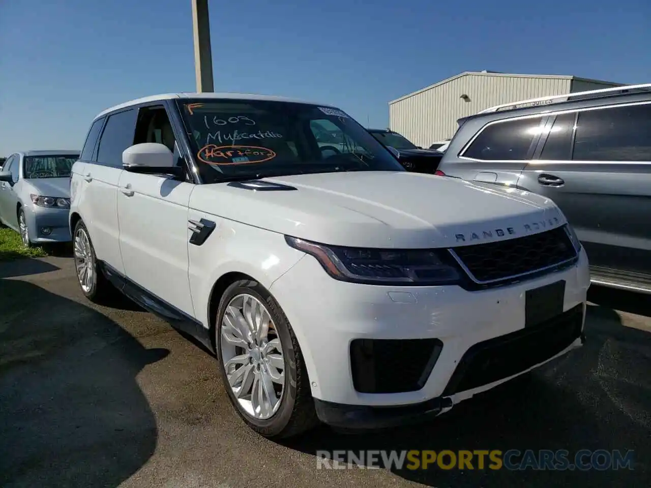 1 Photograph of a damaged car SALWR2RV5KA828013 LAND ROVER RANGEROVER 2019