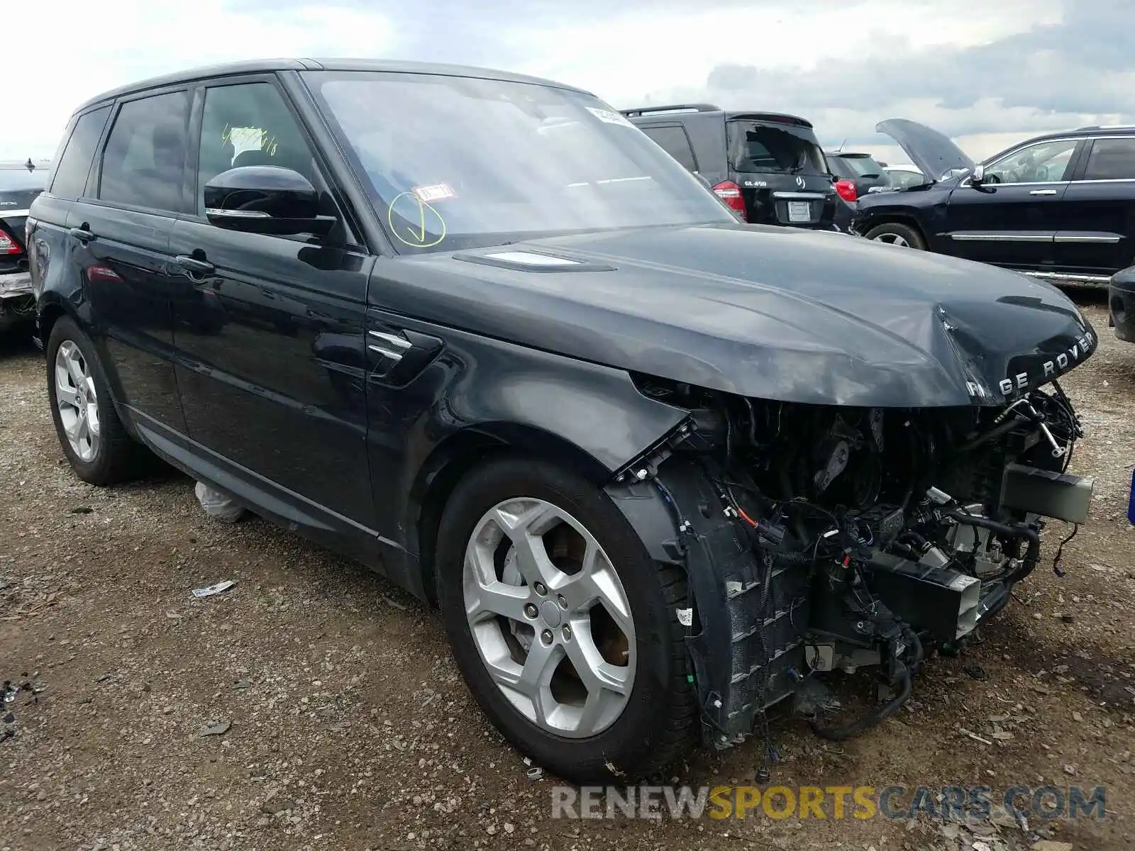 1 Photograph of a damaged car SALWR2RV5KA837746 LAND ROVER RANGEROVER 2019