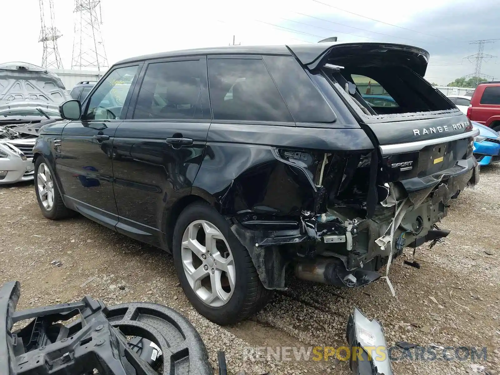 3 Photograph of a damaged car SALWR2RV5KA837746 LAND ROVER RANGEROVER 2019