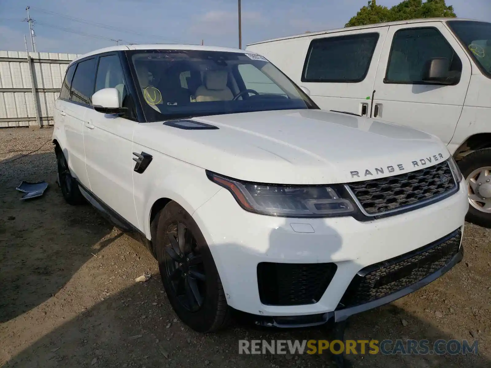 1 Photograph of a damaged car SALWR2RV6KA822835 LAND ROVER RANGEROVER 2019