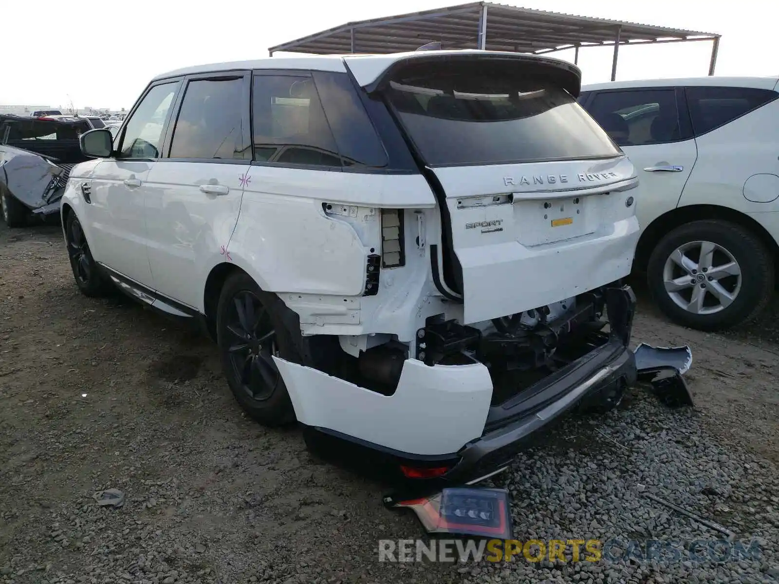 3 Фотография поврежденного автомобиля SALWR2RV6KA822835 LAND ROVER RANGEROVER 2019