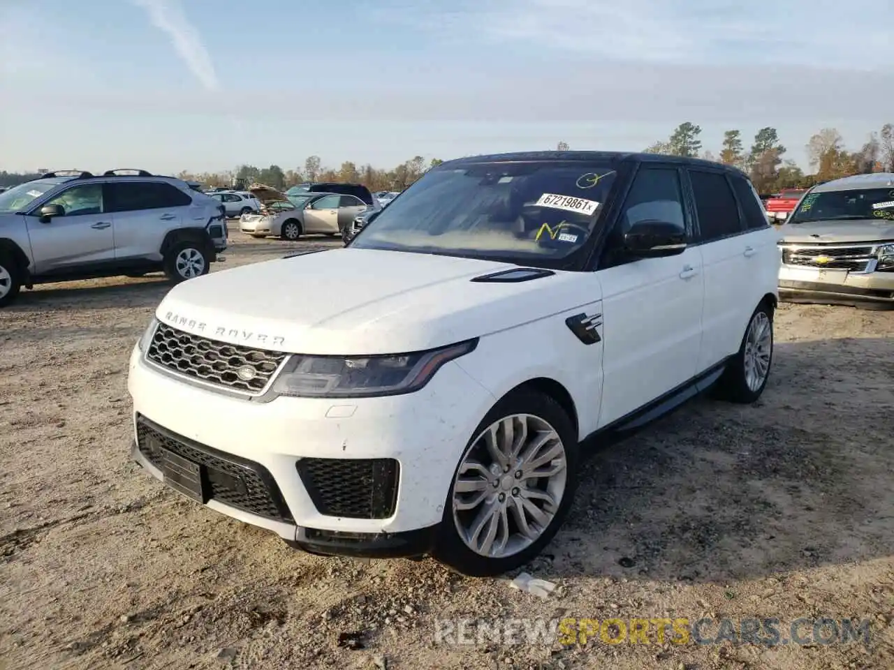 2 Фотография поврежденного автомобиля SALWR2RV6KA840106 LAND ROVER RANGEROVER 2019