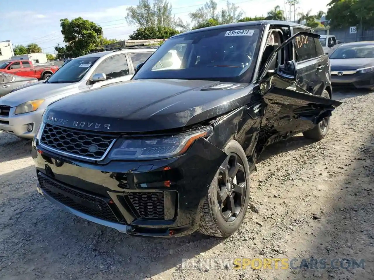 2 Photograph of a damaged car SALWR2RV7KA416692 LAND ROVER RANGEROVER 2019