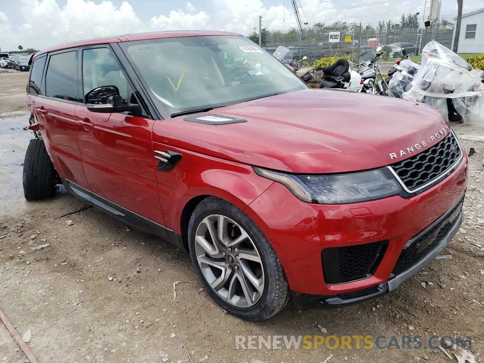 1 Photograph of a damaged car SALWR2RV7KA426185 LAND ROVER RANGEROVER 2019