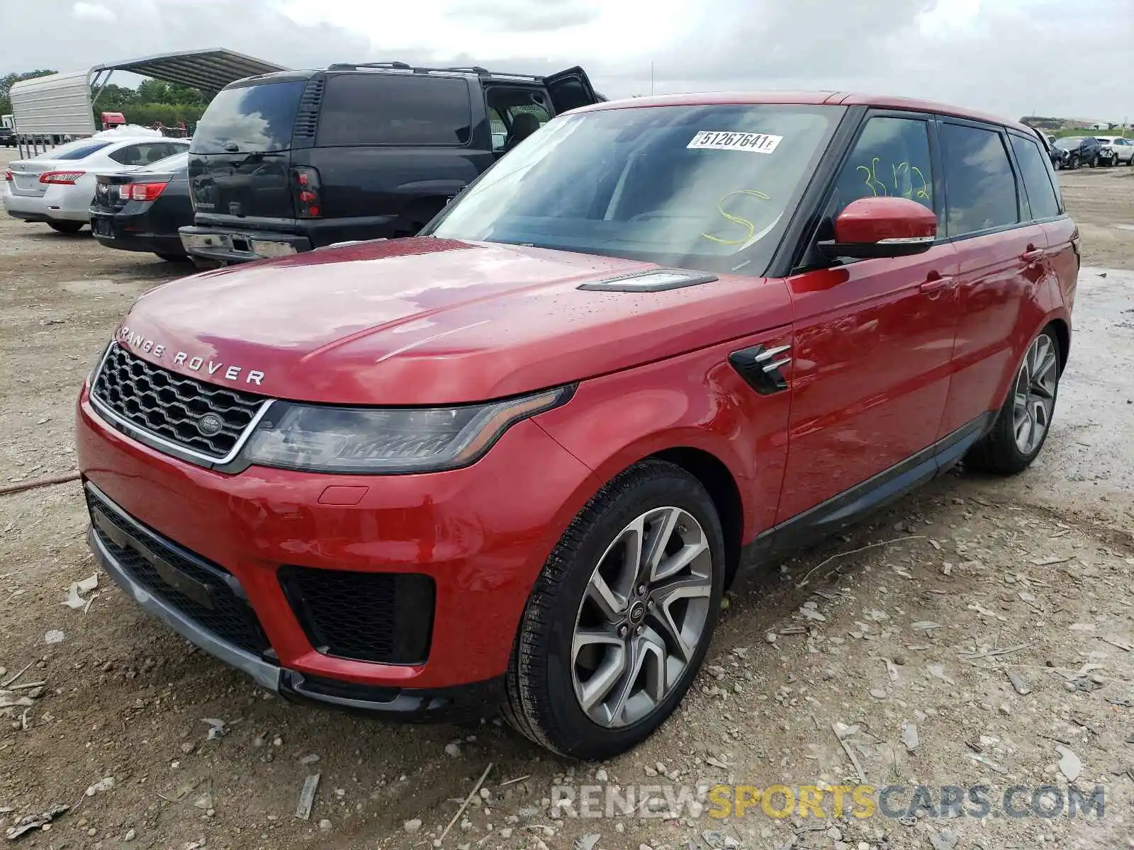 2 Фотография поврежденного автомобиля SALWR2RV7KA426185 LAND ROVER RANGEROVER 2019