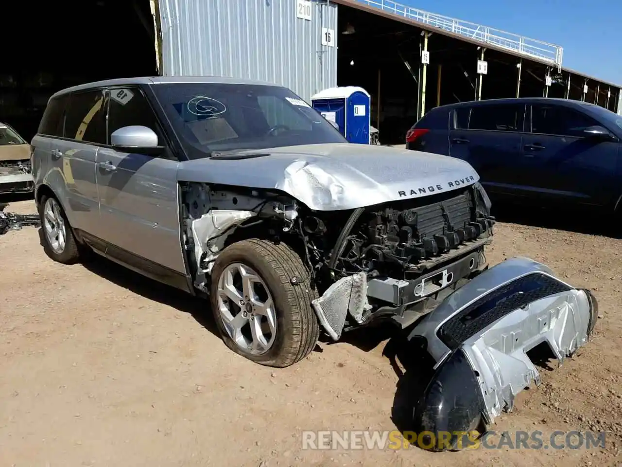 1 Photograph of a damaged car SALWR2RV7KA827977 LAND ROVER RANGEROVER 2019