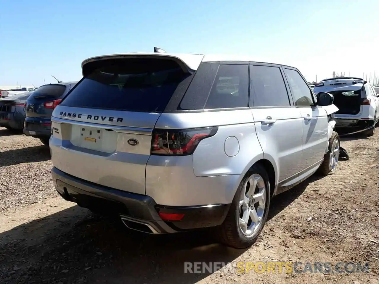 4 Фотография поврежденного автомобиля SALWR2RV7KA827977 LAND ROVER RANGEROVER 2019