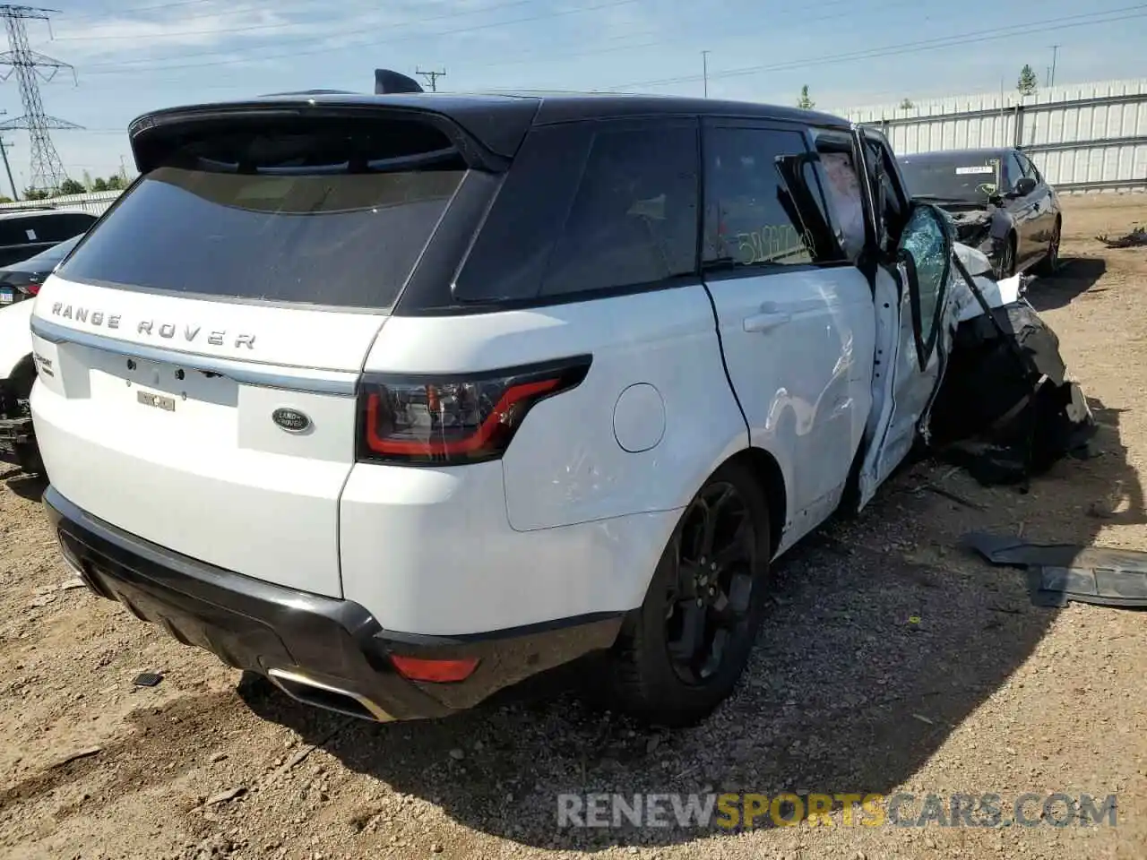 4 Фотография поврежденного автомобиля SALWR2RV7KA844925 LAND ROVER RANGEROVER 2019