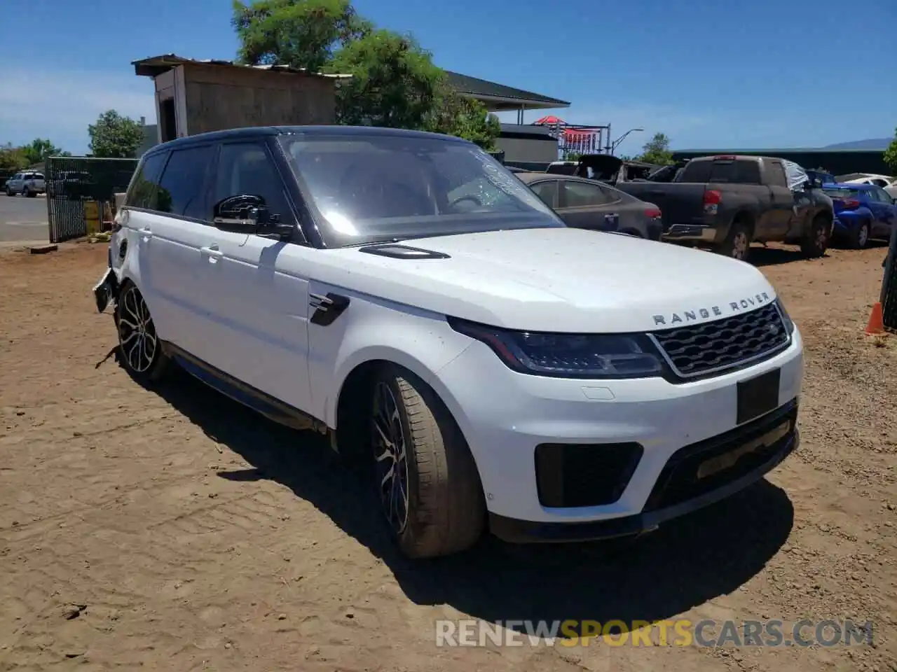 1 Photograph of a damaged car SALWR2RV8KA419519 LAND ROVER RANGEROVER 2019