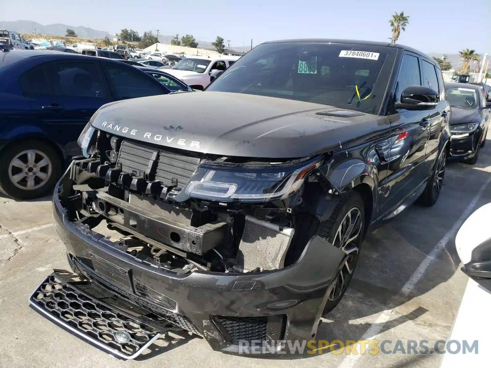 2 Photograph of a damaged car SALWR2RV8KA423781 LAND ROVER RANGEROVER 2019