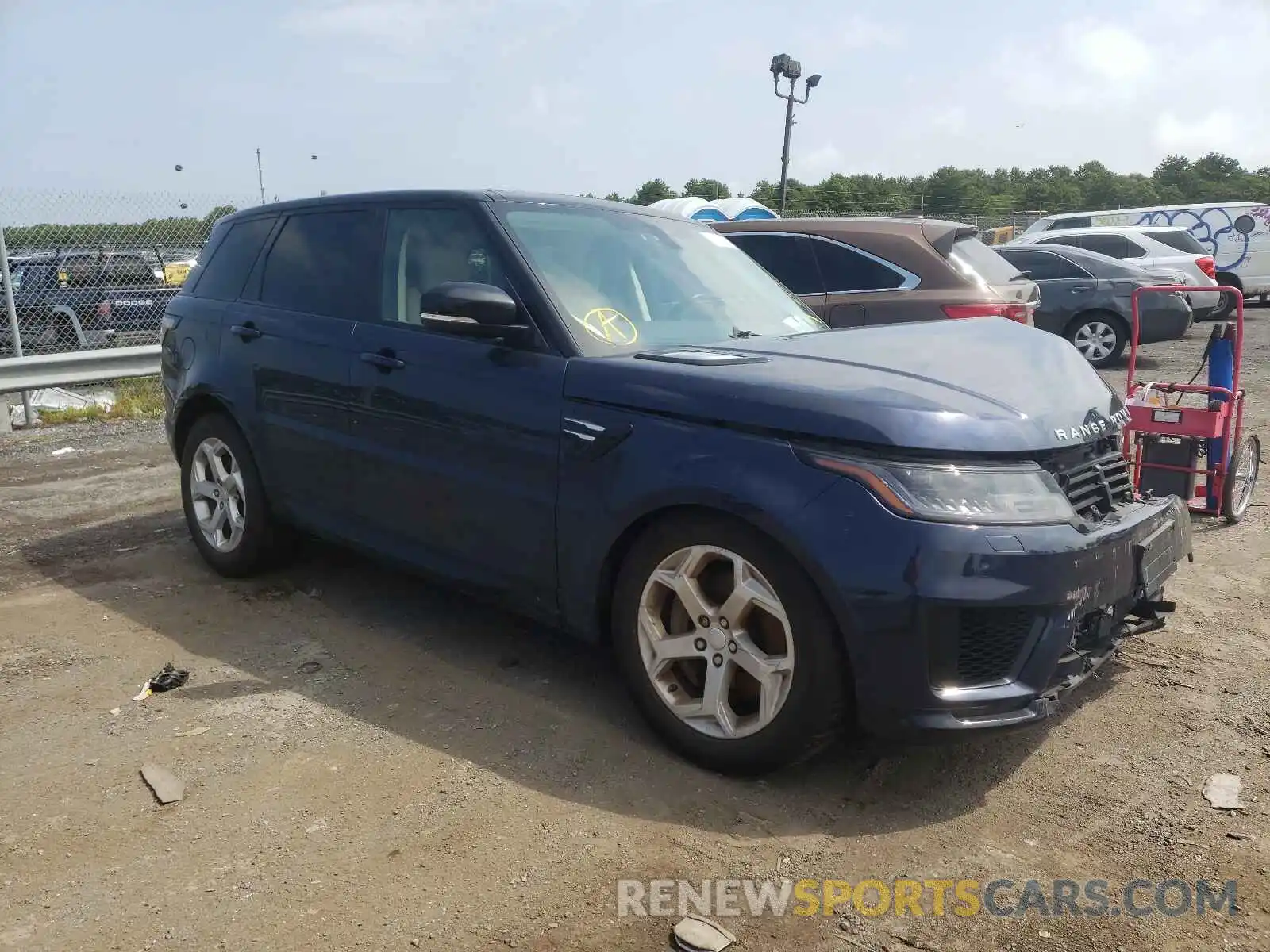 1 Photograph of a damaged car SALWR2RV8KA815739 LAND ROVER RANGEROVER 2019