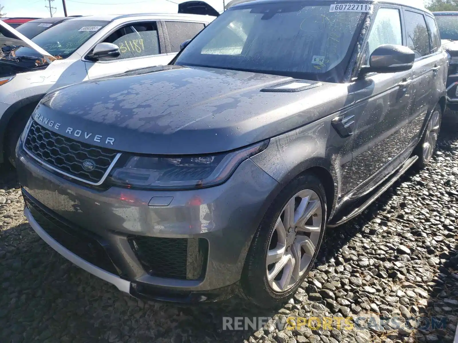 2 Фотография поврежденного автомобиля SALWR2RV8KA850992 LAND ROVER RANGEROVER 2019