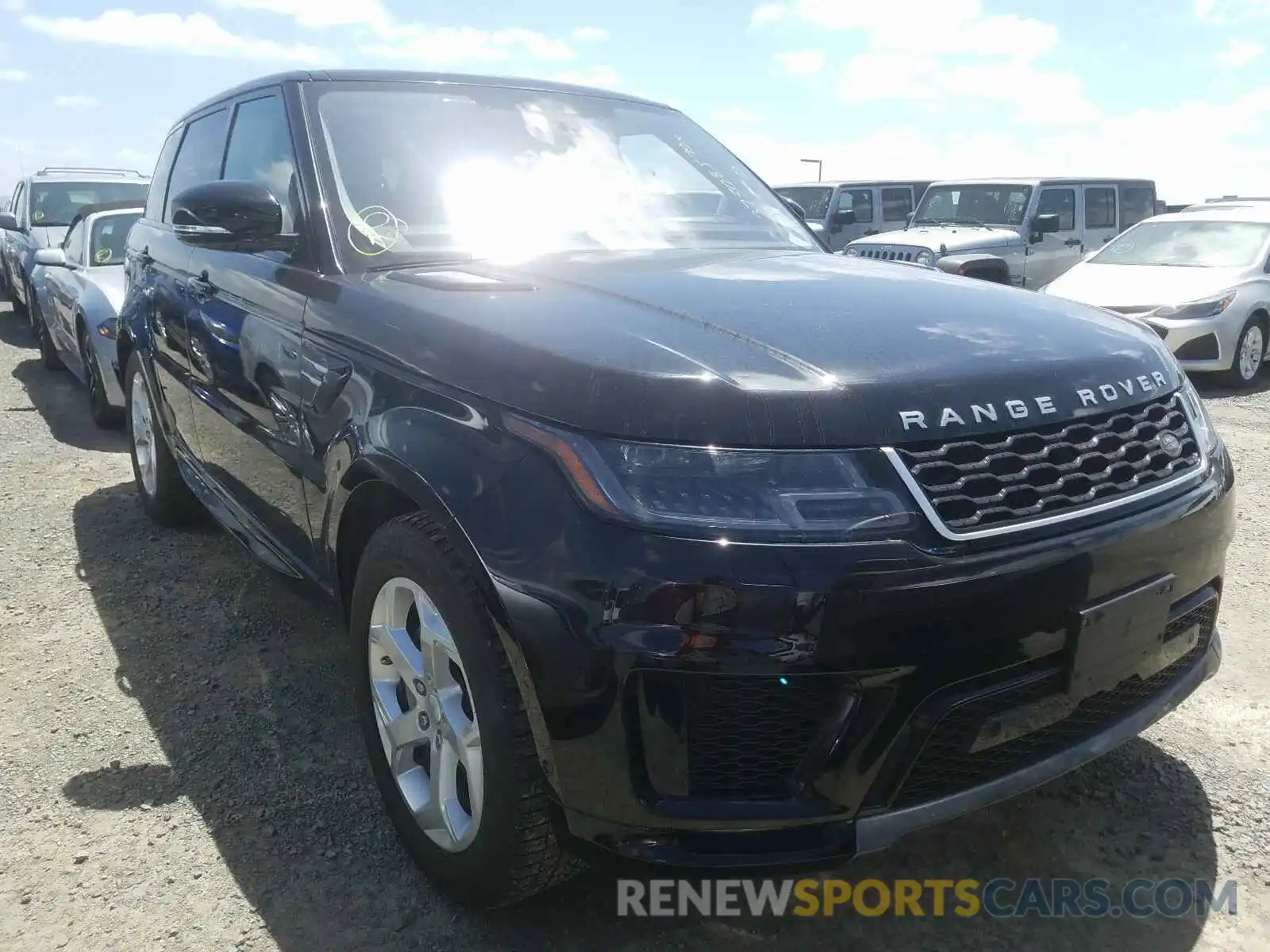 1 Photograph of a damaged car SALWR2RVXKA420347 LAND ROVER RANGEROVER 2019