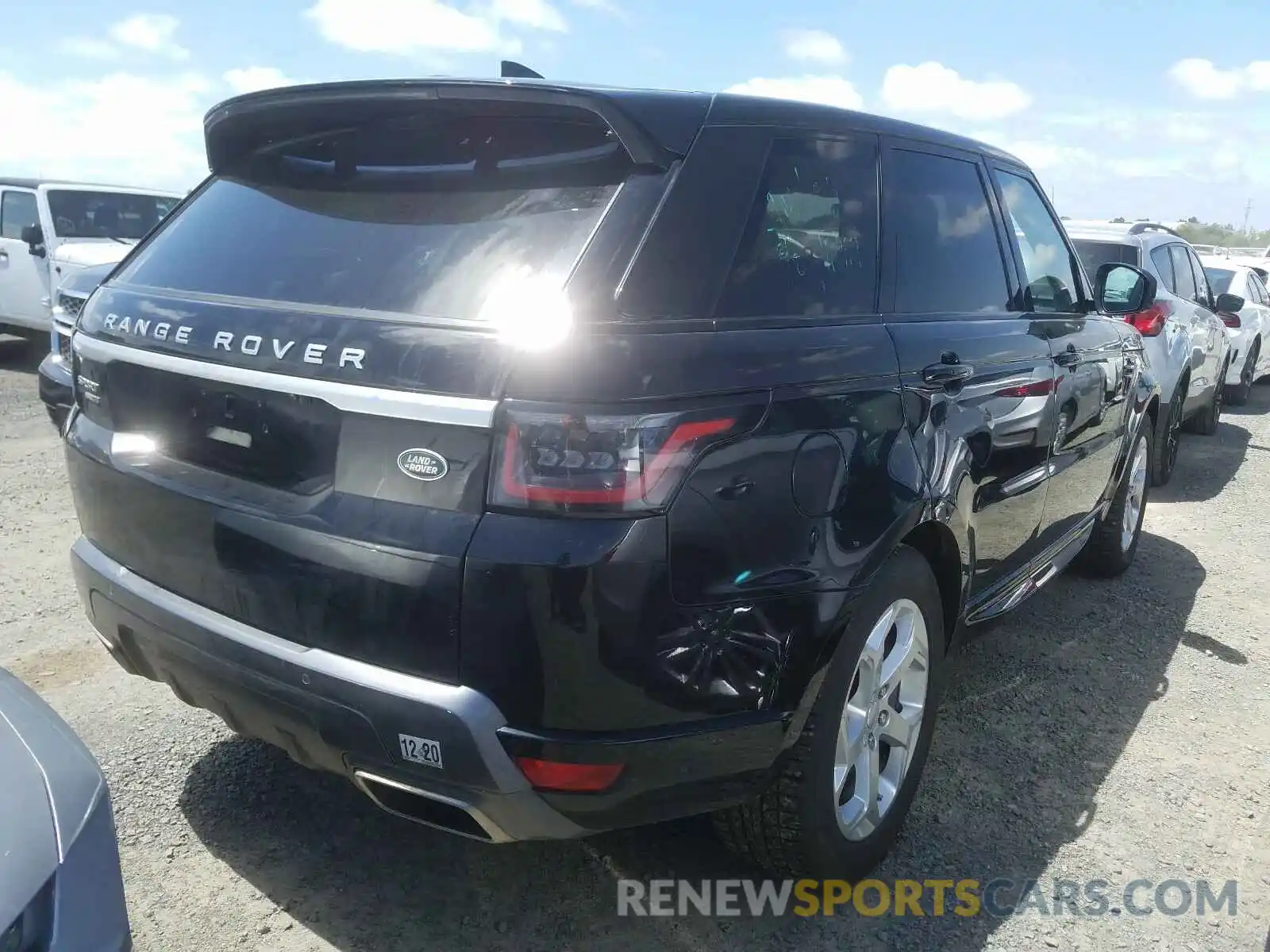 4 Photograph of a damaged car SALWR2RVXKA420347 LAND ROVER RANGEROVER 2019