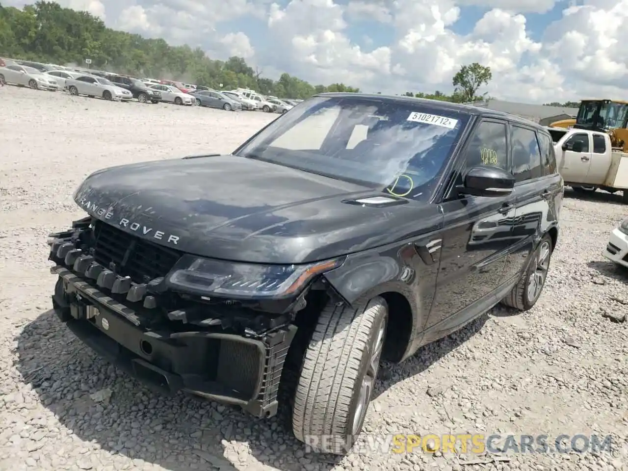 2 Photograph of a damaged car SALWR2RVXKA423488 LAND ROVER RANGEROVER 2019