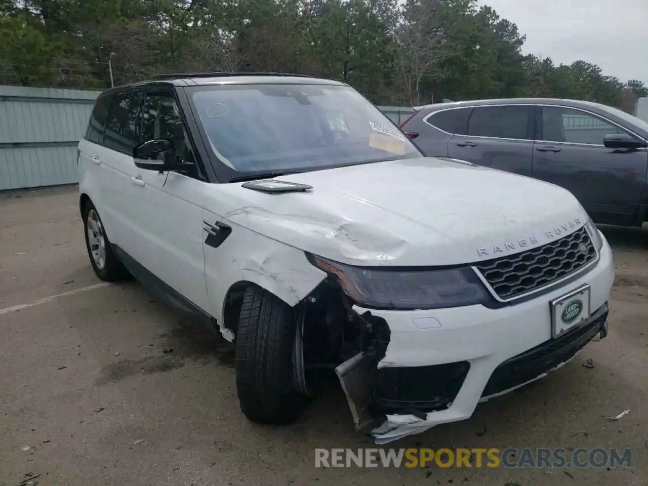 1 Photograph of a damaged car SALWR2RVXKA825446 LAND ROVER RANGEROVER 2019