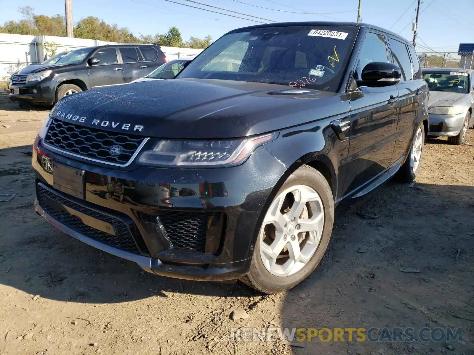 2 Фотография поврежденного автомобиля SALWR2RVXKA838276 LAND ROVER RANGEROVER 2019