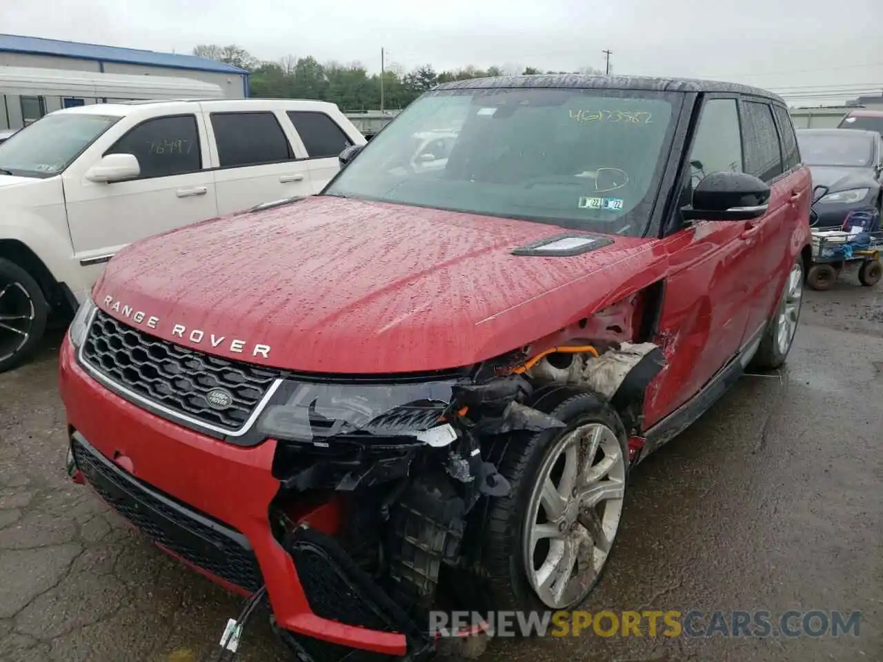 2 Photograph of a damaged car SALWR4RY6KA821545 LAND ROVER RANGEROVER 2019