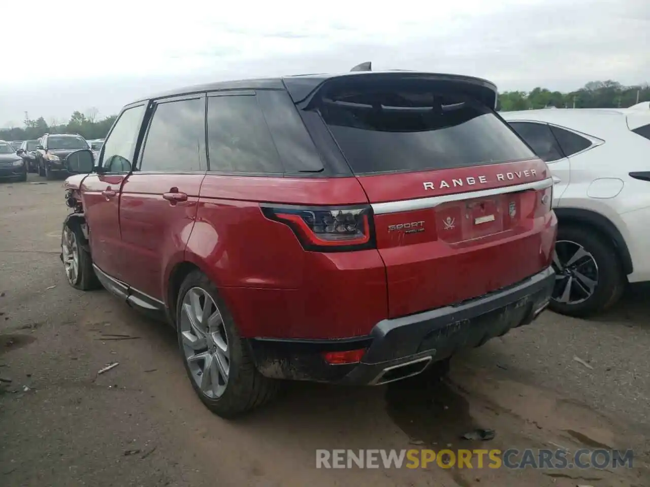 3 Фотография поврежденного автомобиля SALWR4RY6KA821545 LAND ROVER RANGEROVER 2019