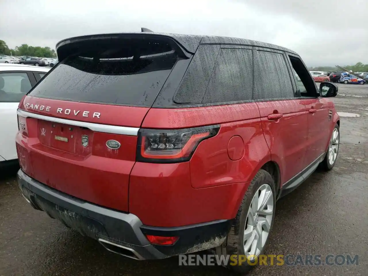 4 Фотография поврежденного автомобиля SALWR4RY6KA821545 LAND ROVER RANGEROVER 2019