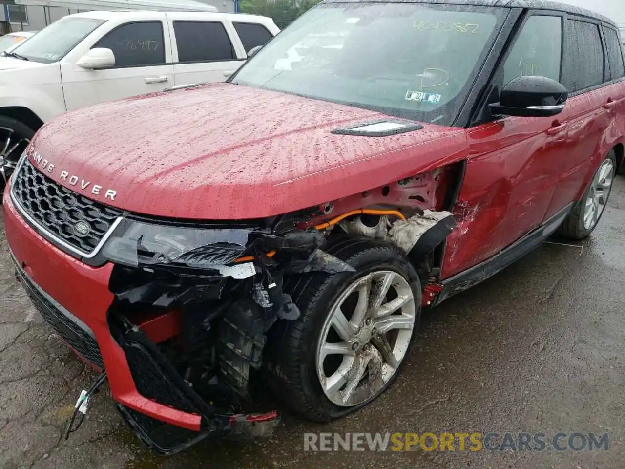 9 Photograph of a damaged car SALWR4RY6KA821545 LAND ROVER RANGEROVER 2019