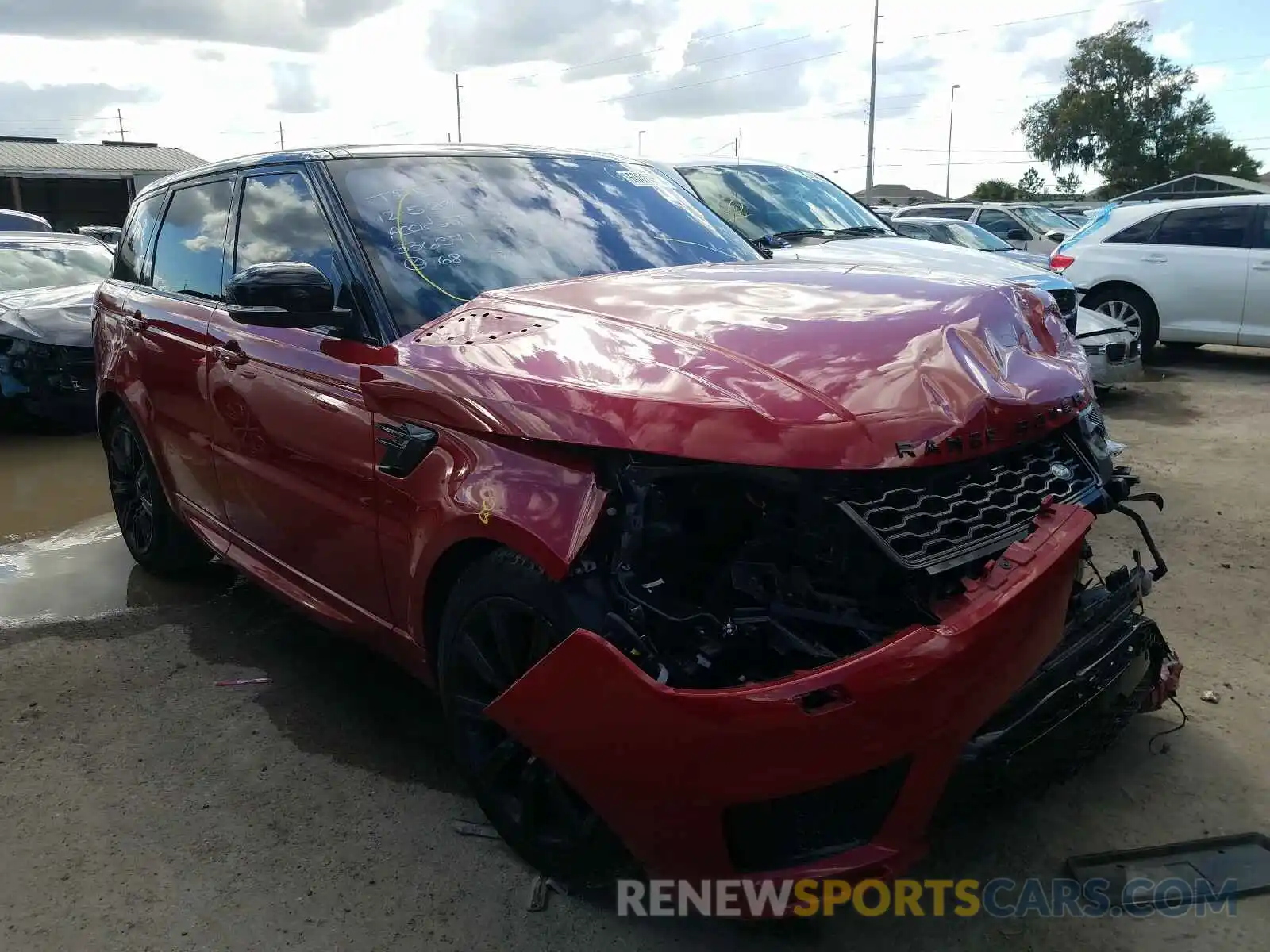 1 Photograph of a damaged car SALWS2SU1KA862214 LAND ROVER RANGEROVER 2019