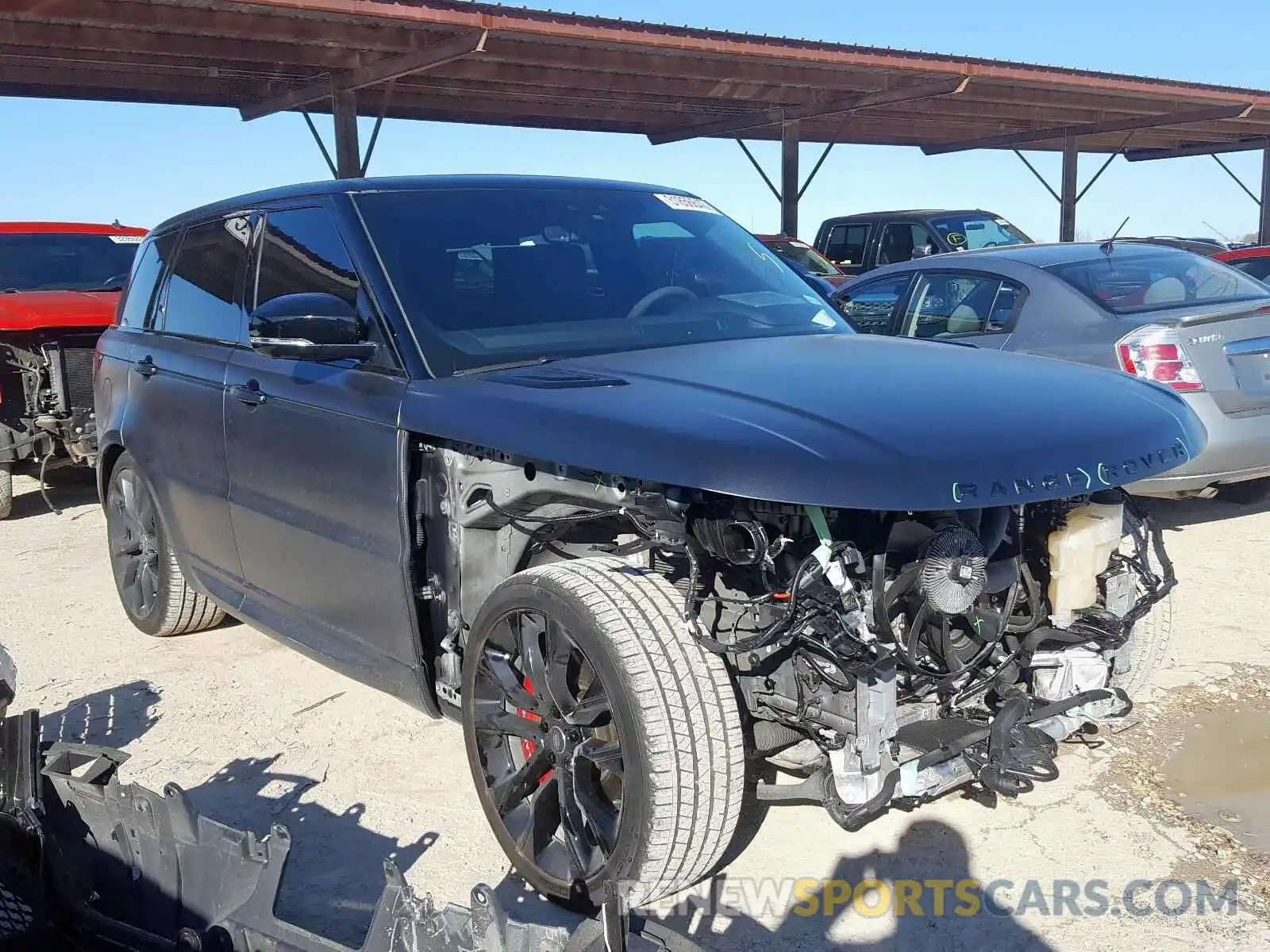 1 Photograph of a damaged car SALWS2SU4KA861588 LAND ROVER RANGEROVER 2019