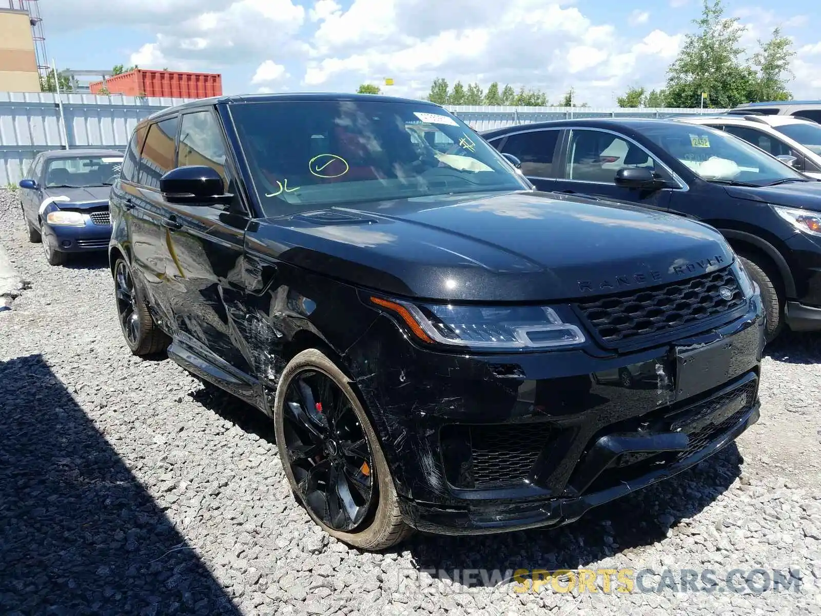 1 Photograph of a damaged car SALWS2SU4KA875720 LAND ROVER RANGEROVER 2019