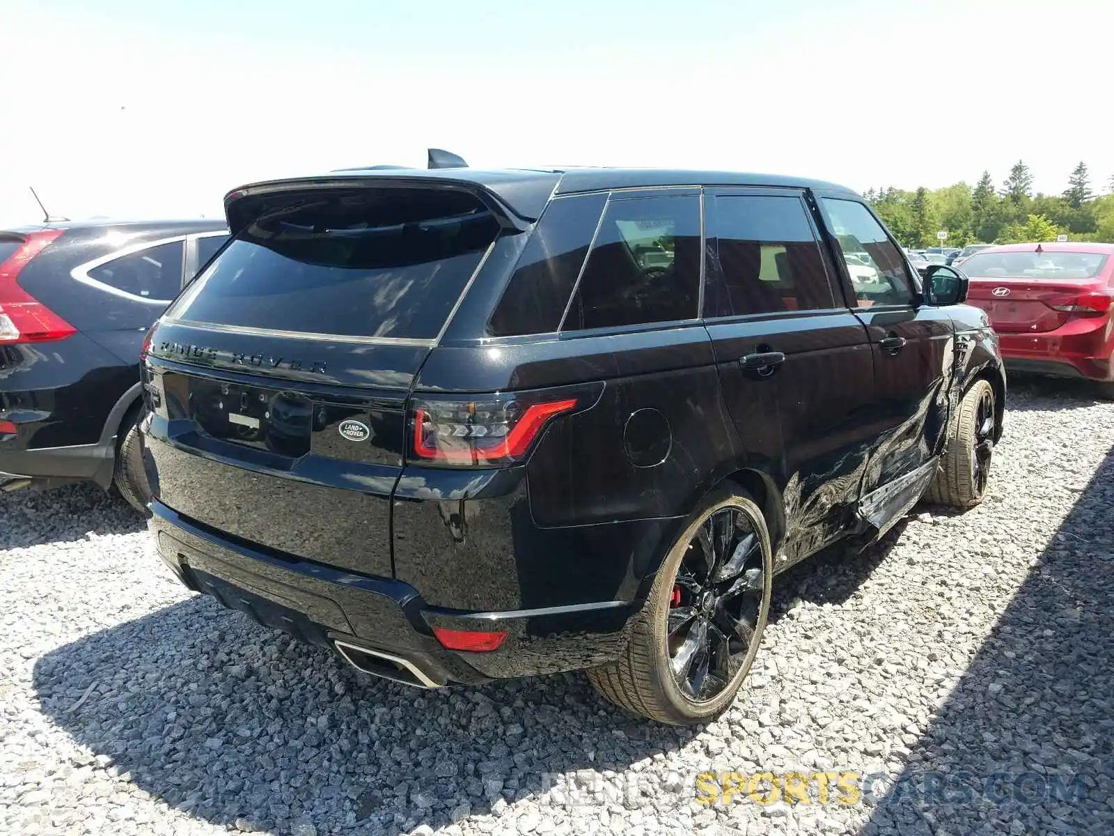 4 Фотография поврежденного автомобиля SALWS2SU4KA875720 LAND ROVER RANGEROVER 2019