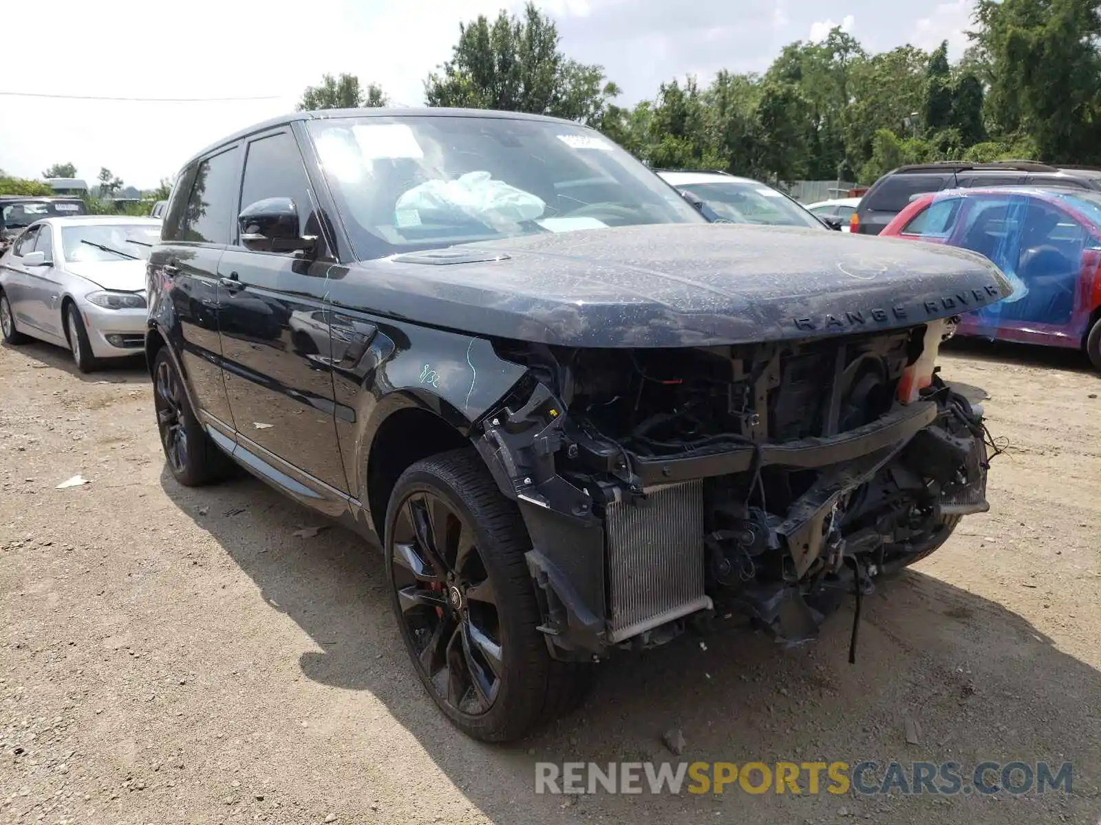 1 Photograph of a damaged car SALWS2SUXKA876080 LAND ROVER RANGEROVER 2019