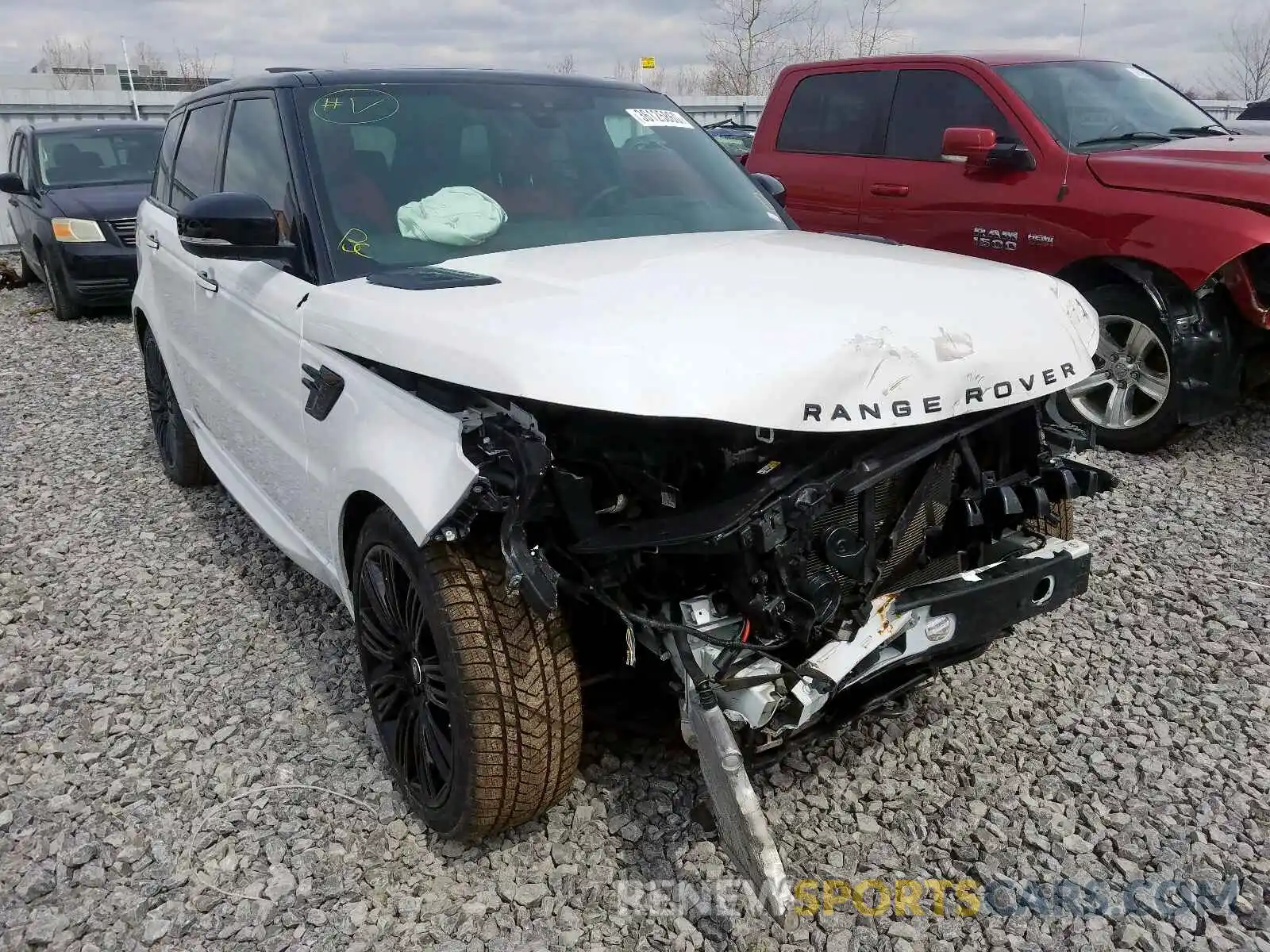 1 Photograph of a damaged car SALWV2RE9KA835087 LAND ROVER RANGEROVER 2019