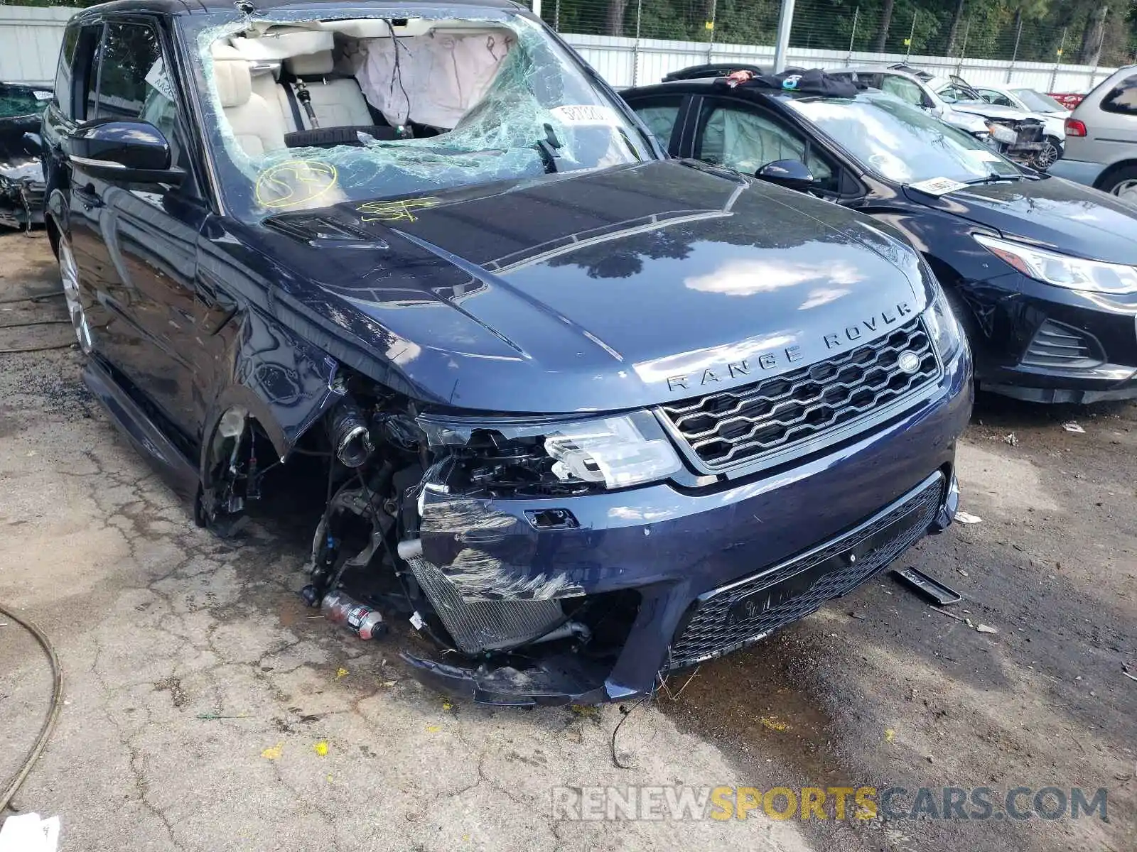 1 Photograph of a damaged car SALWV2SV0KA421156 LAND ROVER RANGEROVER 2019