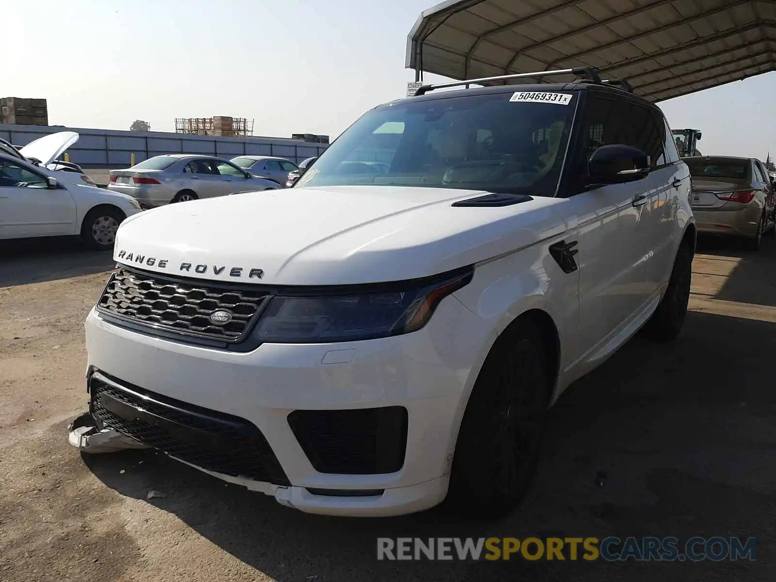 2 Фотография поврежденного автомобиля SALWV2SV0KA827213 LAND ROVER RANGEROVER 2019