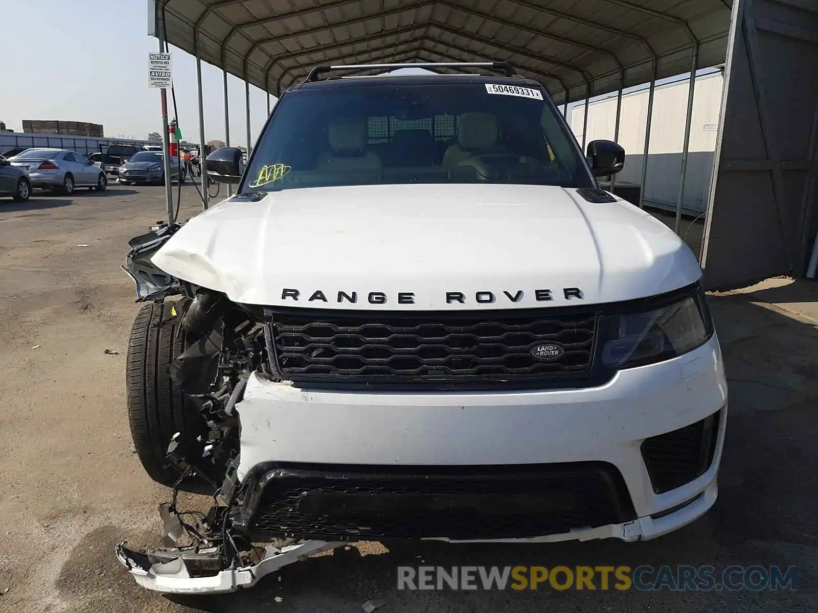 9 Photograph of a damaged car SALWV2SV0KA827213 LAND ROVER RANGEROVER 2019