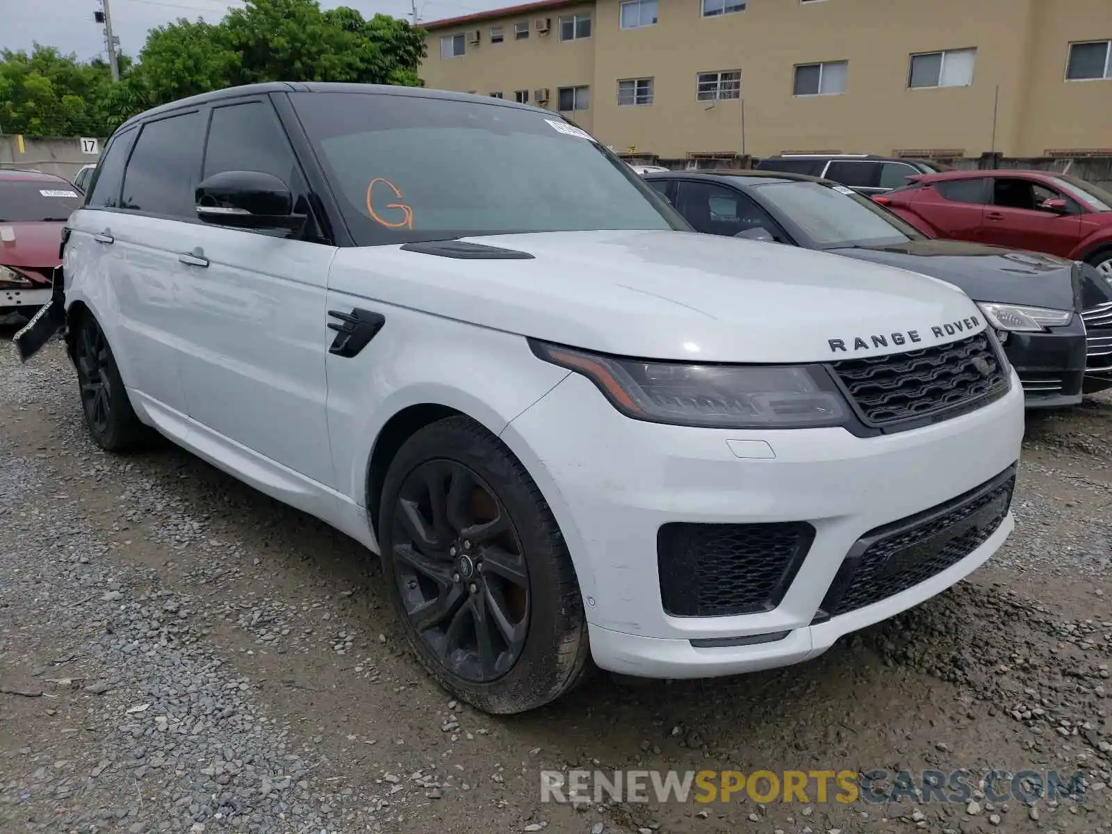 1 Фотография поврежденного автомобиля SALWV2SV1KA416225 LAND ROVER RANGEROVER 2019